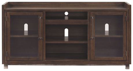 Starmore - Brown - XL TV Stand w/Fireplace Option by Signature Design by Ashley® | Bel Furniture