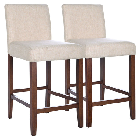 Dorian - Counter Chair (Set of 2) - Beige by Ashcroft Furniture | Bel Furniture