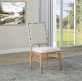 Middleton - Upholstered Dining Side Chair Beige (Set of 2) - Natural by Coaster Fine Furniture | Bel Furniture