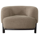 Lawler - Upholstered Barrel Back Accent Chair by CoasterEveryday | Bel Furniture