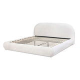 Archie Puffy Grounded - Upholstered Platform Bed