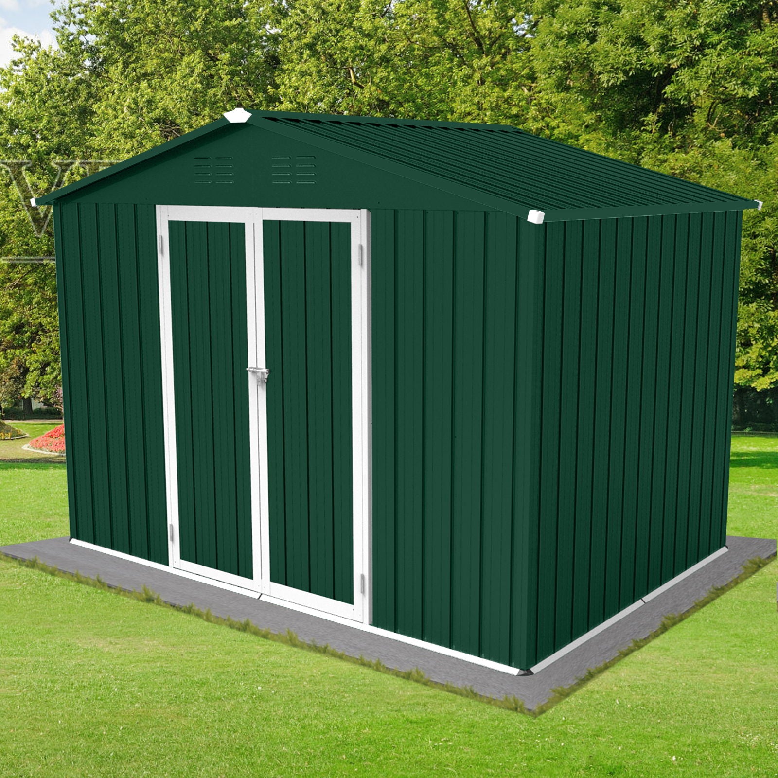 6Ftx8Ft Garden Sheds Outdoor Storage Sheds - Two Tone