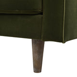 Nicholas - Mid-Century Modern Sofa - Olive Green by Jennifer Taylor Home | Bel Furniture