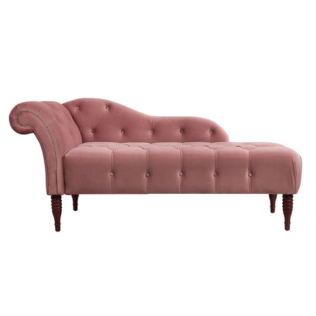 Samuel - Tufted Roll Arm Chaise Lounge - view 17
