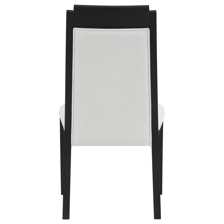 Brookmead - Wood Dining Side Chair (Set of 2) - Ivory And Black