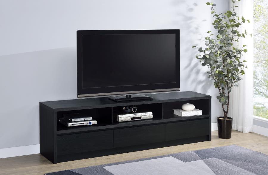 Rutland - 3-Drawer TV Stand Media Console by Coaster Fine Furniture | Bel Furniture