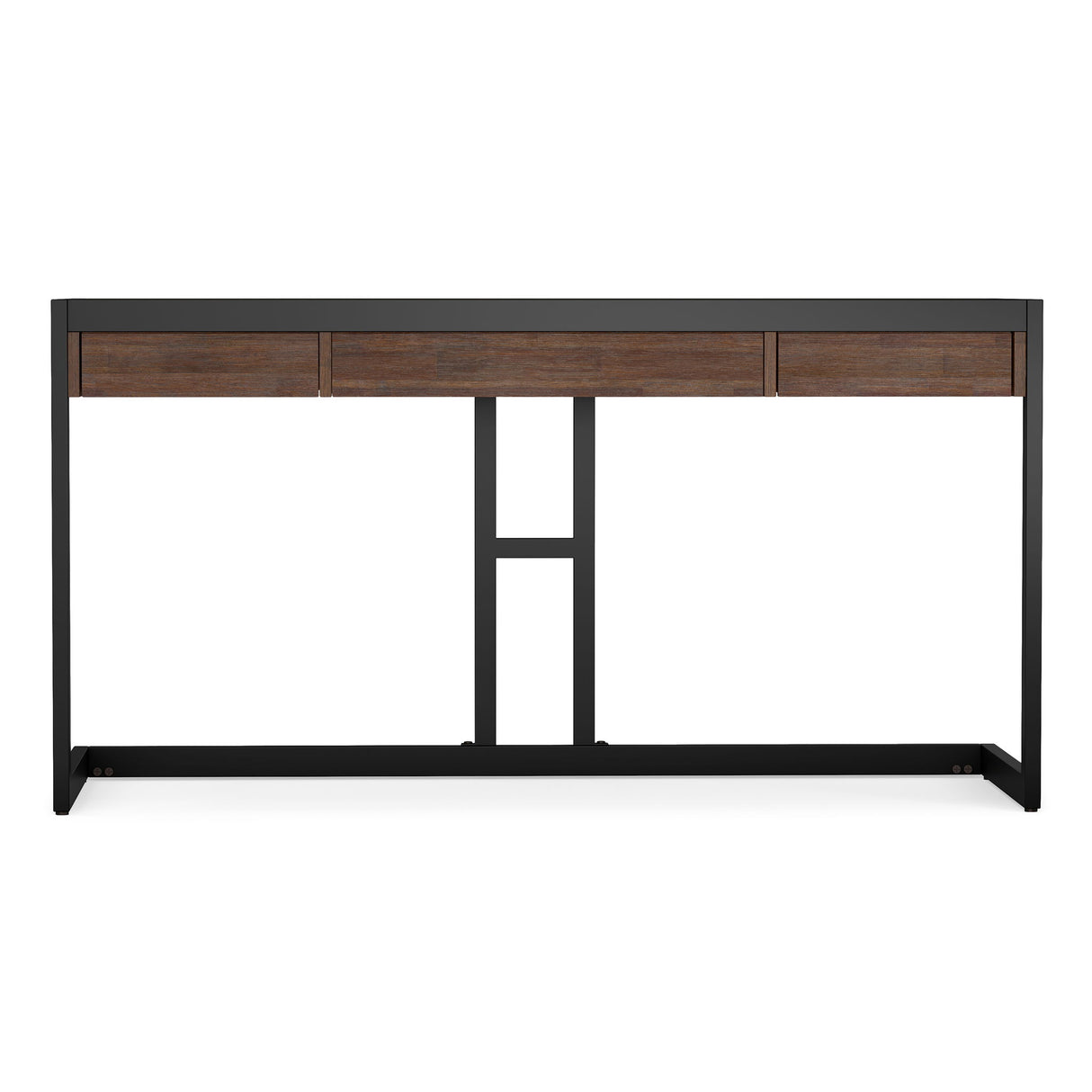 Erina - Desk - Distressed Charcoal Brown