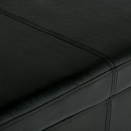 Avalon - Multifunctional Storage Ottoman Bench by Simpli-Home | Bel Furniture