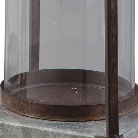 Diedrick - Gray / Black - Lantern Set (Set of 2) by Signature Design by Ashley® | Bel Furniture