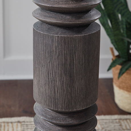 Fainwell - Distressed Black - Poly Floor Lamp by Signature Design by Ashley® | Bel Furniture