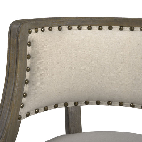 Paris - Farmhouse Counter Height Bar Stool With Backrest by Jennifer Taylor Home | Bel Furniture