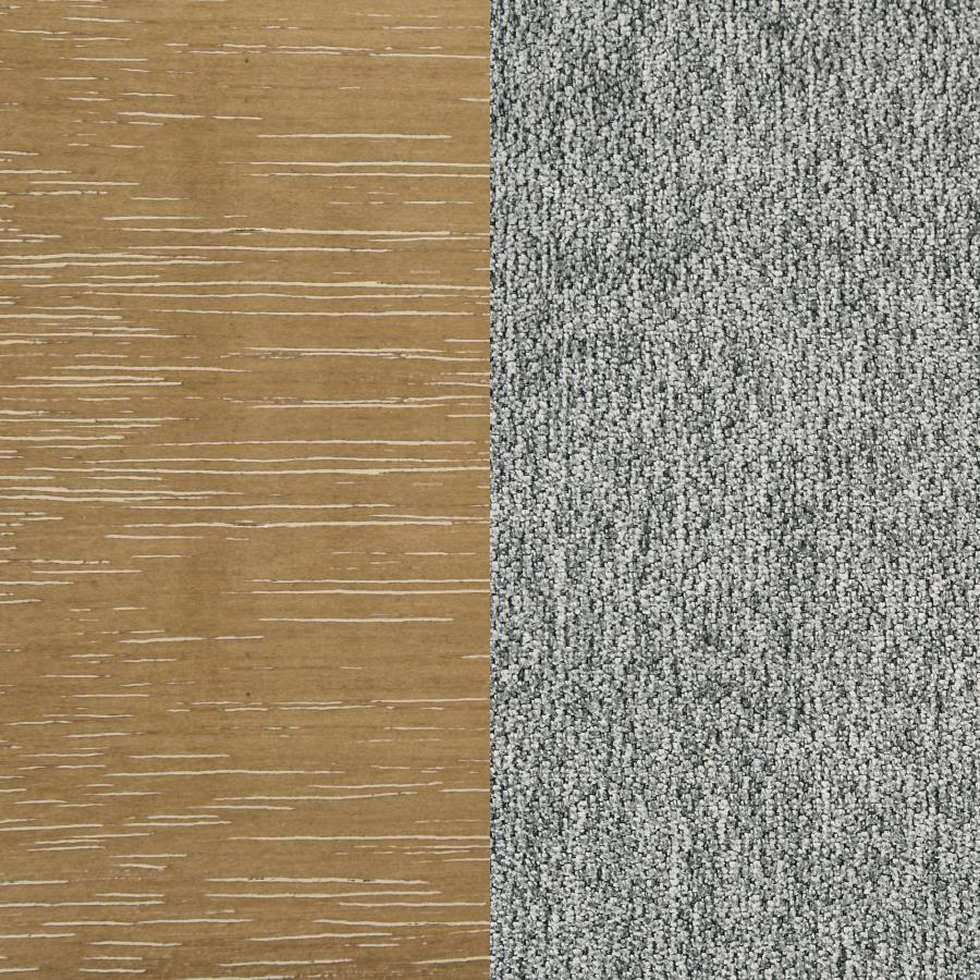 Croyden - Dining Side Chair (Set of 2) - Gray / Weathered Natural