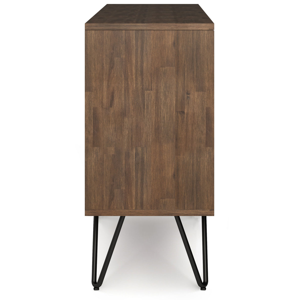 Chase - Low Bookcase - Rustic Natural Aged Brown by Simpli-Home | Bel Furniture