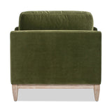 Pasadena - Wide Modern Farmhouse Accent Arm Chair - Olive Green by Jennifer Taylor Home | Bel Furniture