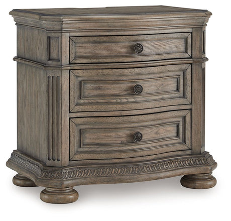 Ardenfield - Light Brown - Three Drawer Night Stand by Signature Design by Ashley® | Bel Furniture