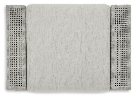 Seton Creek - Gray - Ottoman With Cushion by Signature Design by Ashley® | Bel Furniture