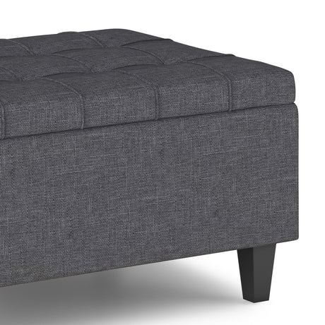 Harrison - Upholstered Coffee Table Storage Ottoman - view 56