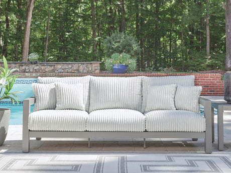 Hurley Park - Sofa With Cushion - Gray - view 2