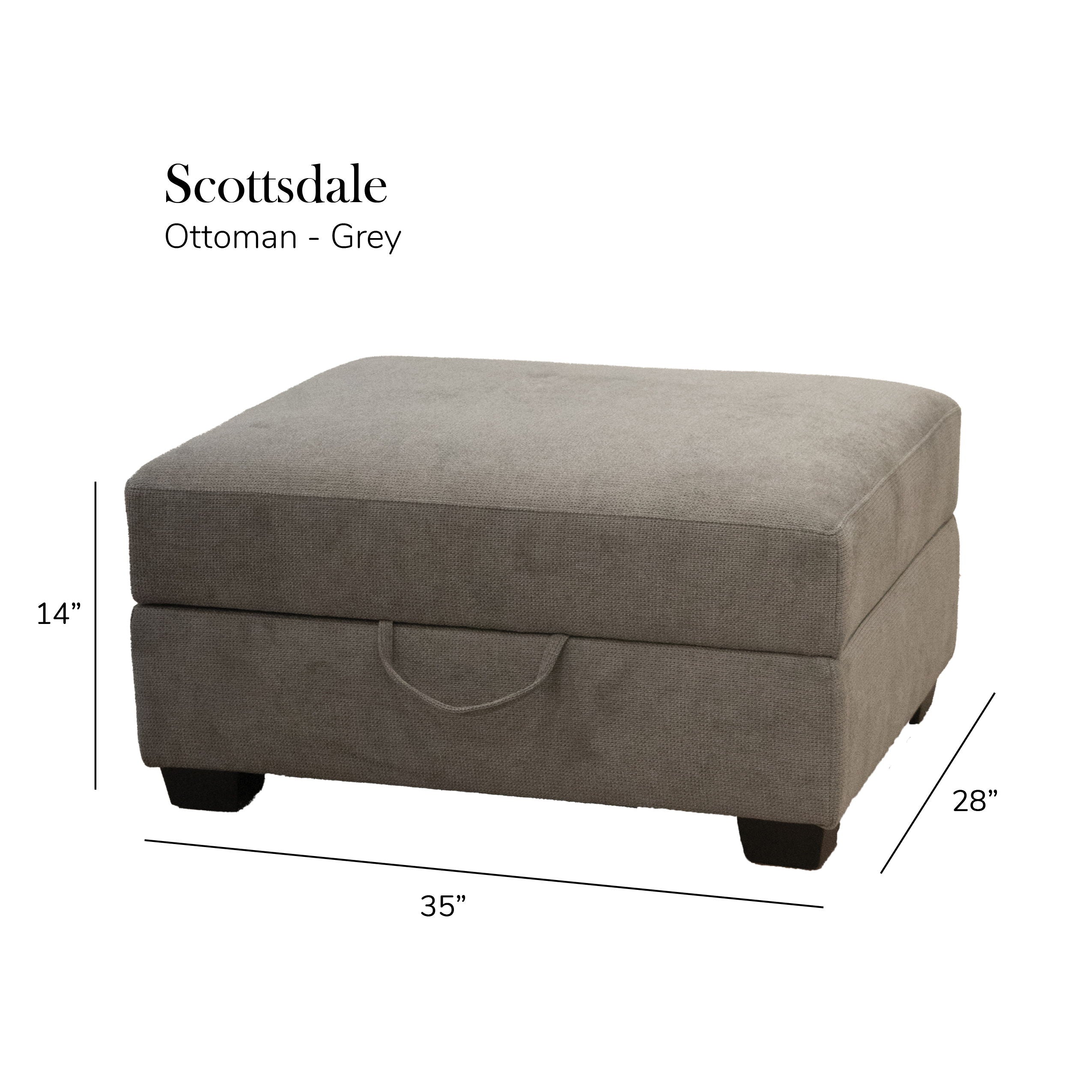 Scottsdale - Storage Ottoman