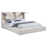 Dreux - Upholstered Panel Platform Bed