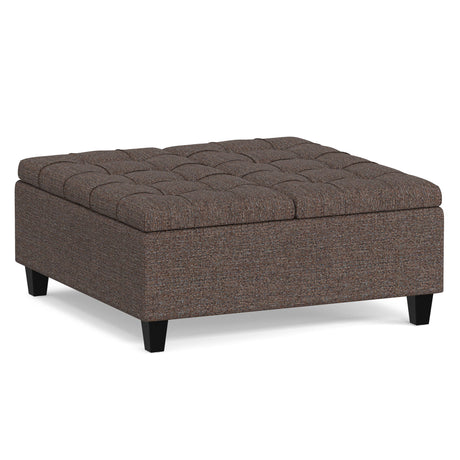 Harrison - Upholstered Coffee Table Storage Ottoman - view 2