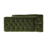 Samuel - Tufted Roll Arm Chaise Lounge by Jennifer Taylor Home | Bel Furniture