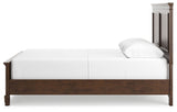 Danabrin - Queen Panel Bed - Brown