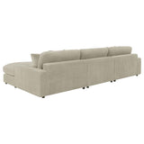 Blaine - Reversible Upholstered Chaise Sectional Sofa by Coaster Fine Furniture | Bel Furniture