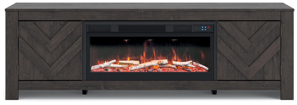 Cayboni - LG TV Stand With Fireplace Option by Signature Design by Ashley® | Bel Furniture