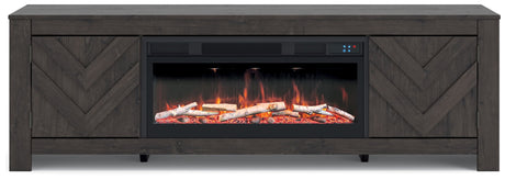 Cayboni - LG TV Stand With Fireplace Option by Signature Design by Ashley® | Bel Furniture