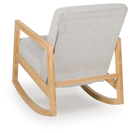 Wychworth - Accent Chair - Gray / Natural - view 4