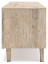 Cielden - Two-tone - Extra Large TV Stand by Signature Design by Ashley® | Bel Furniture
