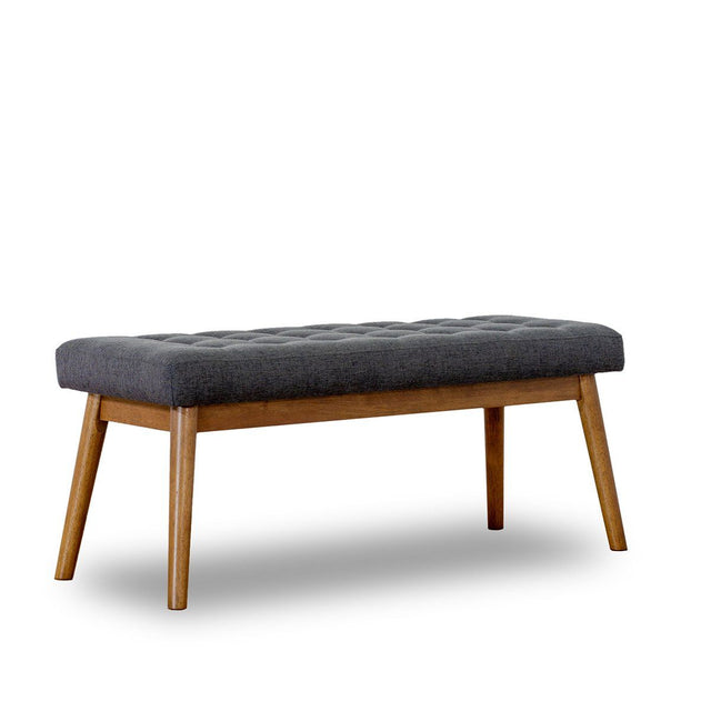 Delilah - Modern Bench - Gray by Ashcroft Furniture | Bel Furniture