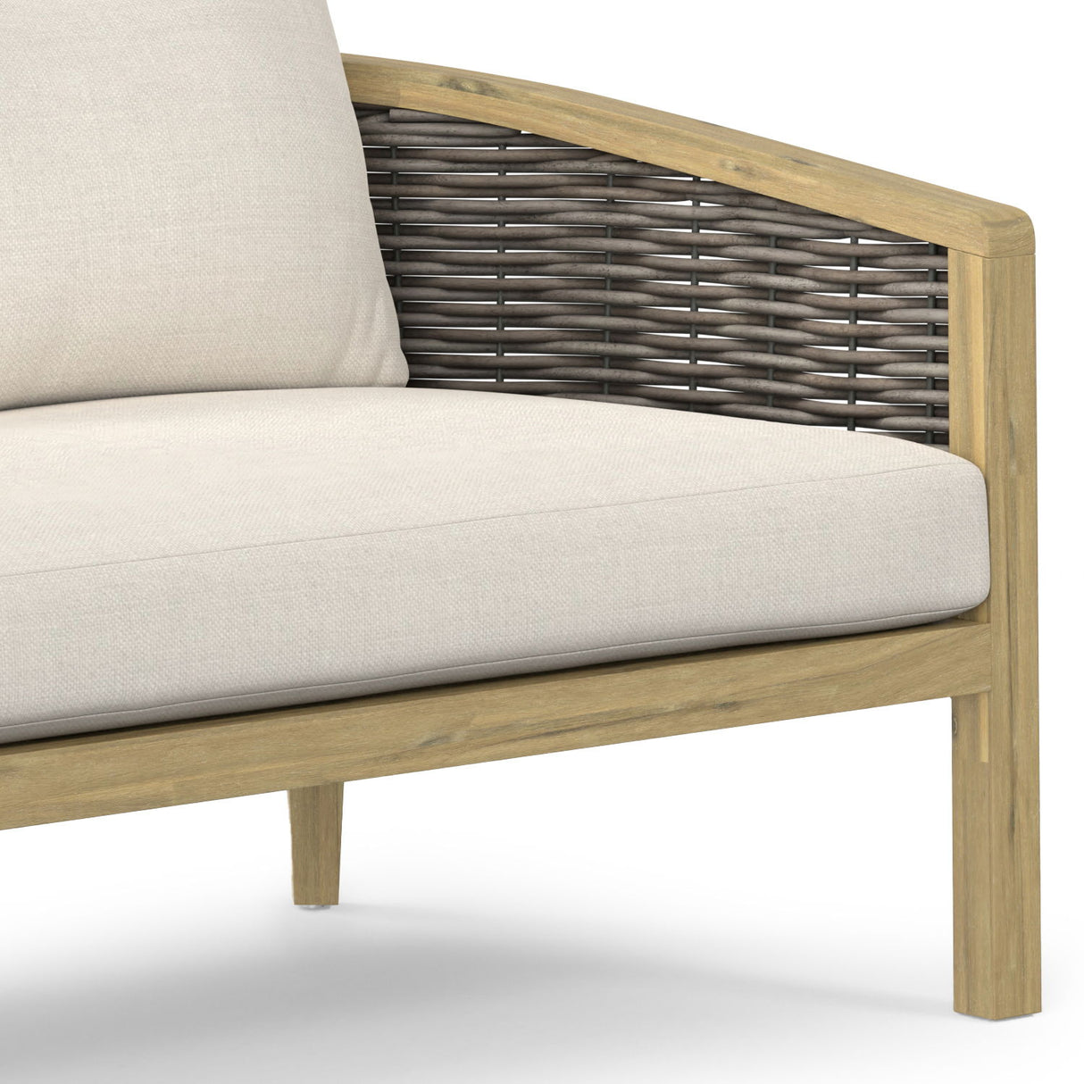 Parkside - Outdoor Sofa - Natural by Simpli-Home | Bel Furniture