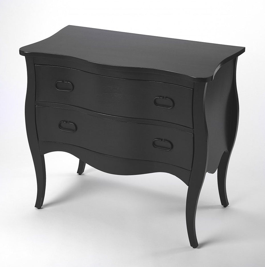 2 Drawer Chest - Black