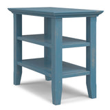 Acadian - Narrow Side Table, Handcrafted