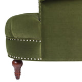 La Rosa - Victorian Tufted Upholstered Accent Chair