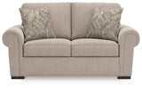 Sararose - Heather - Loveseat by Benchcraft® | Bel Furniture