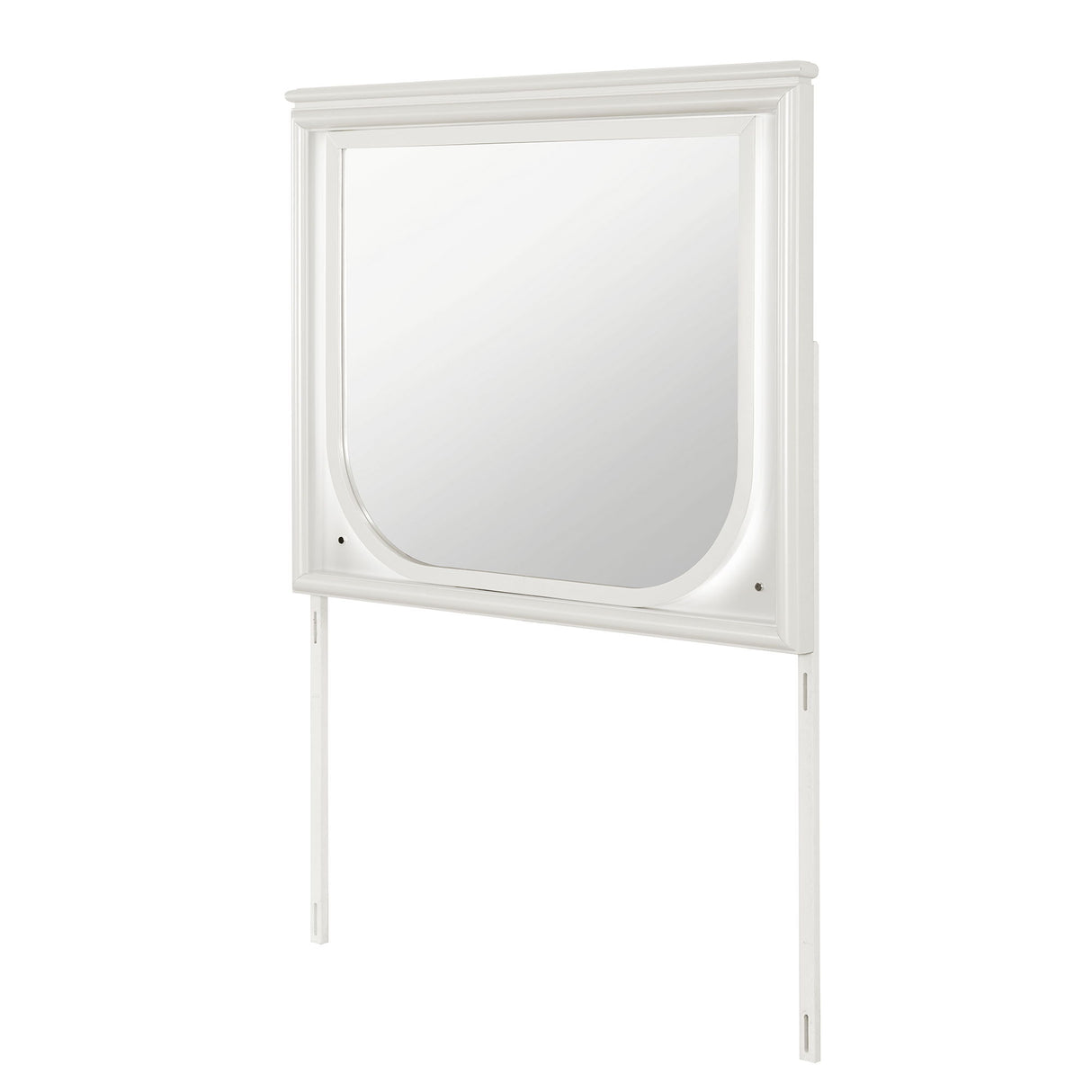 Uriuni - Large Scale Mirror With LED Light - Off White