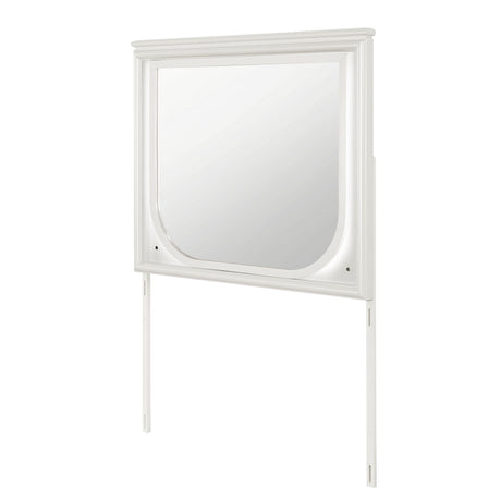 Uriuni - Large Scale Mirror With LED Light - Off White