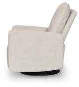 Oaklynn-Manor - Swivel Glider Recliner - Canvas