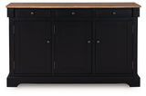 Wildenauer - Dining Room Buffet - Brown / Black