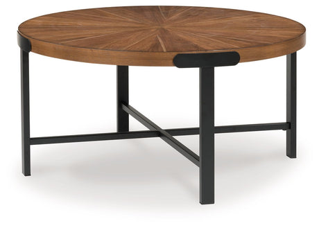 Crosstrail - Occasional Table Set (Set of 3) - Brown - view 5