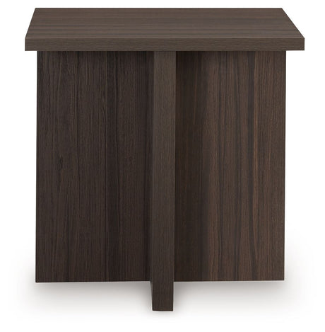 Zendex - Brown - Occasional Table Set (Set of 2) by Signature Design by Ashley® | Bel Furniture