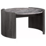 Gladstone - Round Faux Marble Top Table Dark Gray Coffee Tables by Coaster Fine Furniture | Bel Furniture
