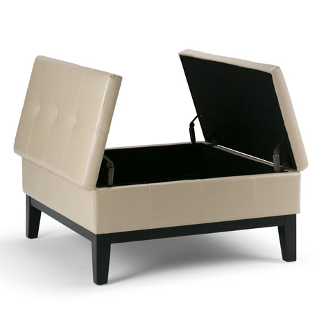 Dover - Multifunctional Lift Top Coffee Table Storage Ottoman - view 2
