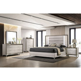 Star - 5 Pieces Bedroom Set Modern Design With LED
