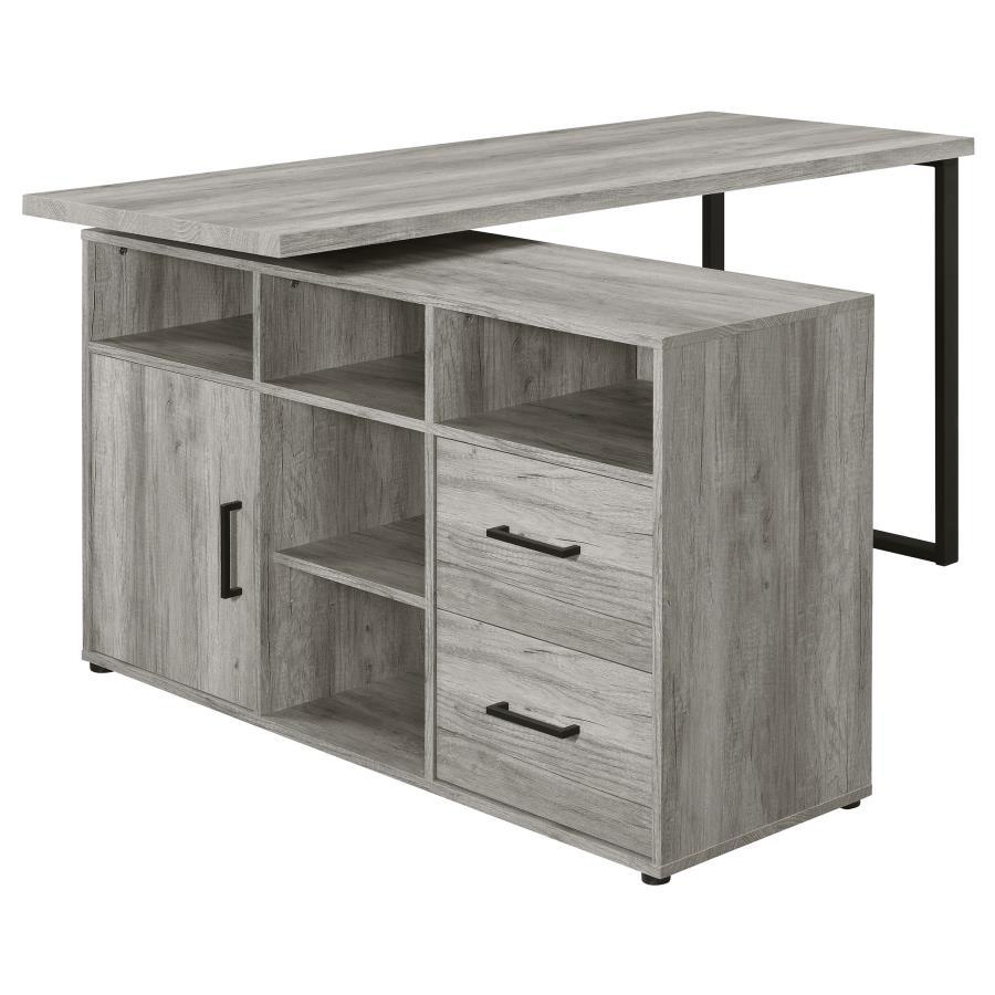 Hertford - L-Shape Office Desk with Storage