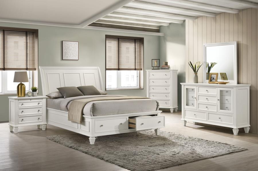 Sandy Beach - Storage Sleigh Bed by CoasterEssence | Bel Furniture