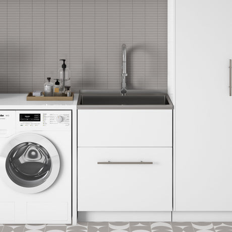Metro - Laundry Cabinet & Faucet And Stainless Steel Sink - view 9